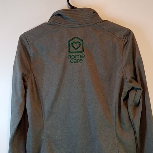 The North Face 1/4 Zip Fleece Jacket Home Care Patch Women's Sz Med EUC NICE! - Picture 10 of 12